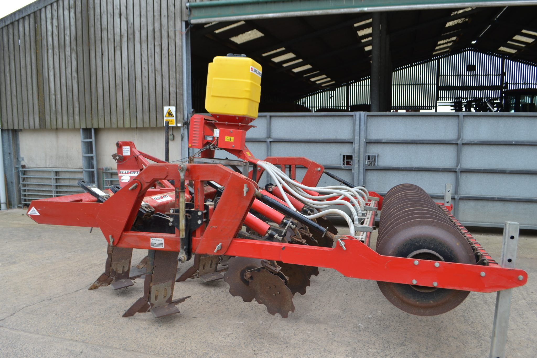 Spalding Flat Lift Subsoiler - Cultivator - Seeder